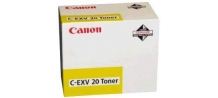 Тонер-туба C-EXV20Y 0439B002 для ImagePress C6000VP/C7000VP yellow, ресурс 1606g/35000 ст - фото - 1
