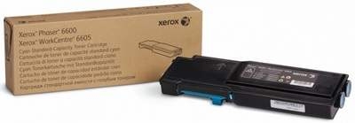 Картридж 106R02249 для Xerox Phaser 6600 голубой - фото - 1