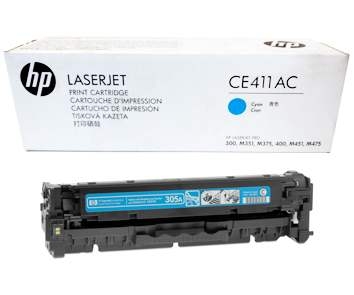 Картридж CE411AC (305A) для HP LJ Color M351/451 голубой - фото - 1