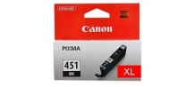 Картридж CLI-451XLBK (6472B001) для Canon PIXMA iP7240/MG6340 черный - фото - 1