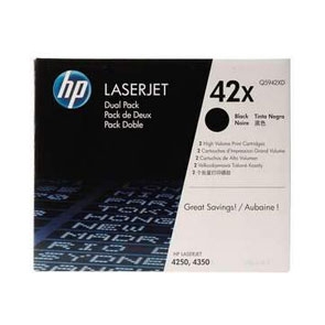 Картридж Q5942XD (42X) для HP LJ 4240/4250/4350, двойная упаковка - фото - 1