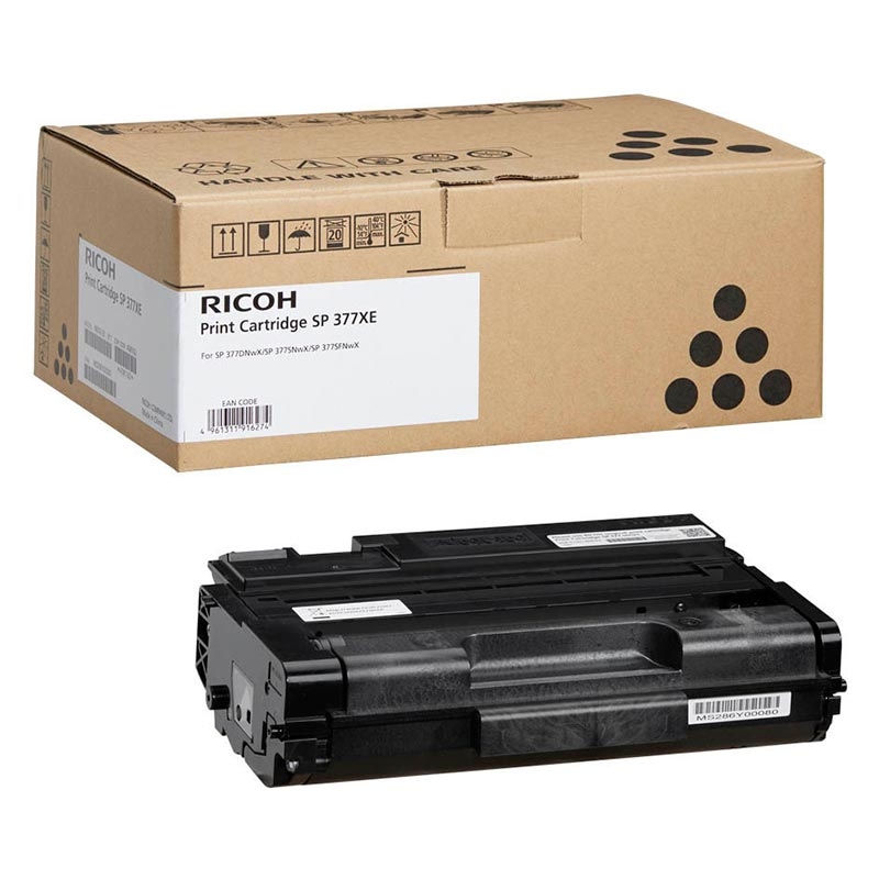 Картридж Ricoh SP 377XE (408162) для SP377DNwX/SP377SFNwX черный 6400стр - фото - 1