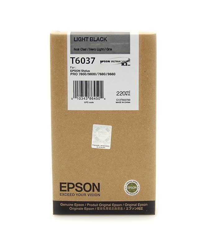Картридж T603700 для Epson Stylus Pro 7800/9800 серый - фото - 1
