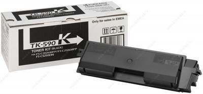 Картридж TK-590K для Kyocera FS-C2026/C5250 черный - фото - 1